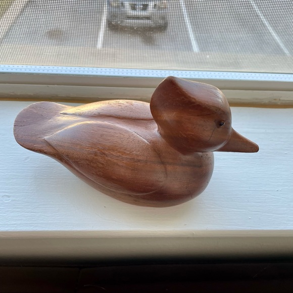 ANTIQUE WOOD DUCK HAND CRAFTED DUCK DECOY SIGNED & CRAFTED BY ROBERT WHETSEL - Picture 6 of 6